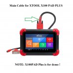 Main Cable for XTOOL X100 PAD PLUS Programmer OBD Connection